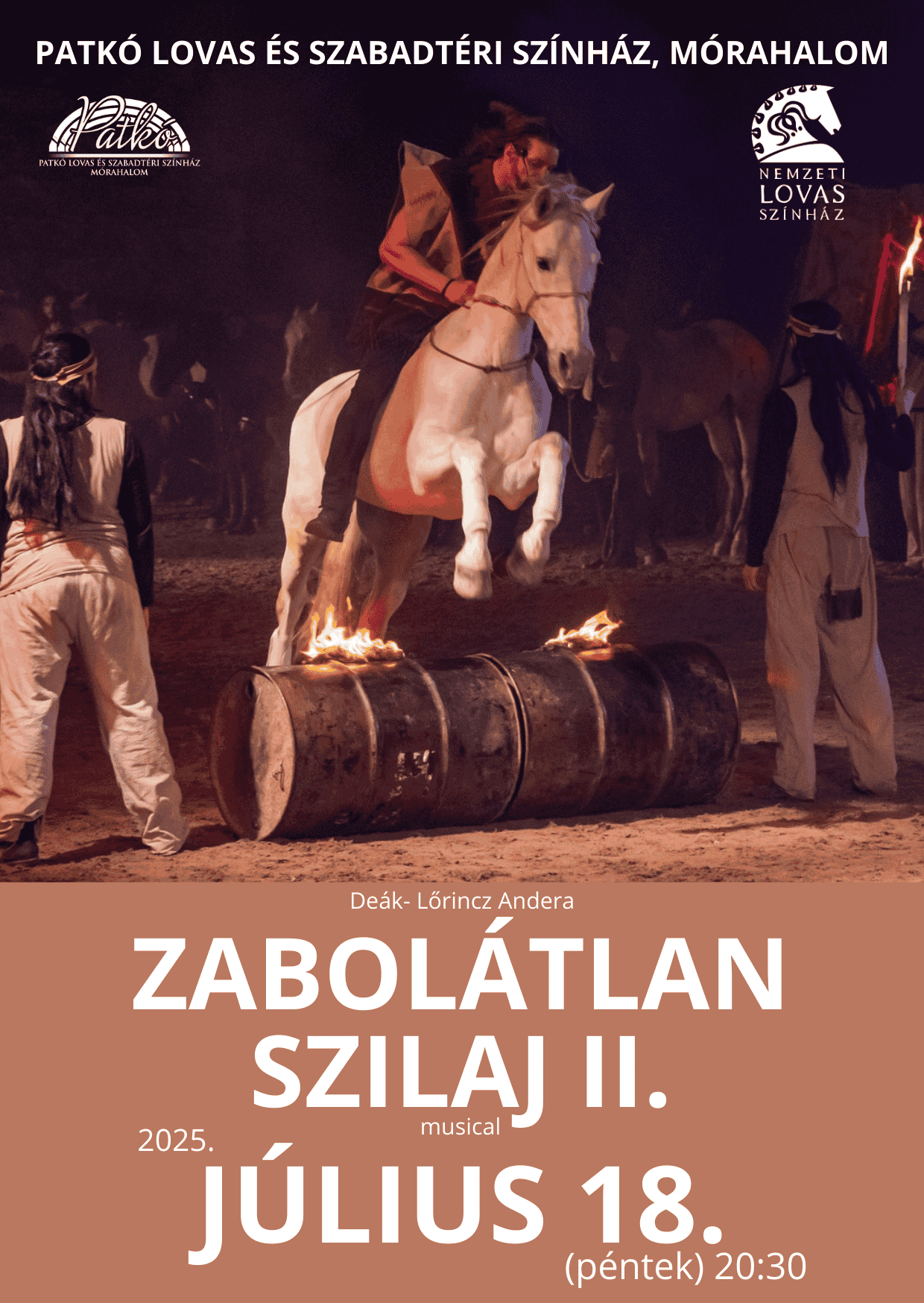 Zabolátlan - Szilaj II. 2025 plakát